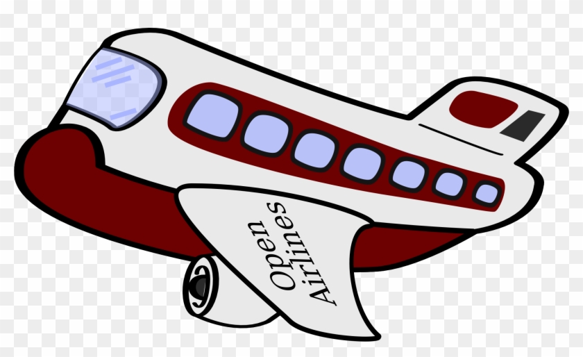 Big Image - Cartoon Aeroplane Transparent Background #112206
