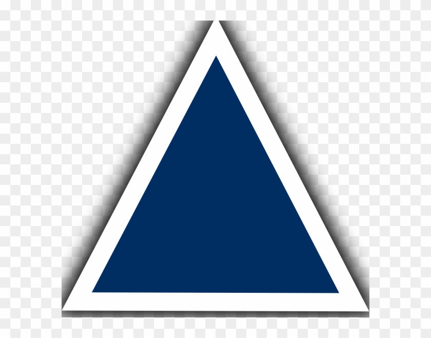 Triangle Clipart Blue - Blue Triangle Clipart Png #112299