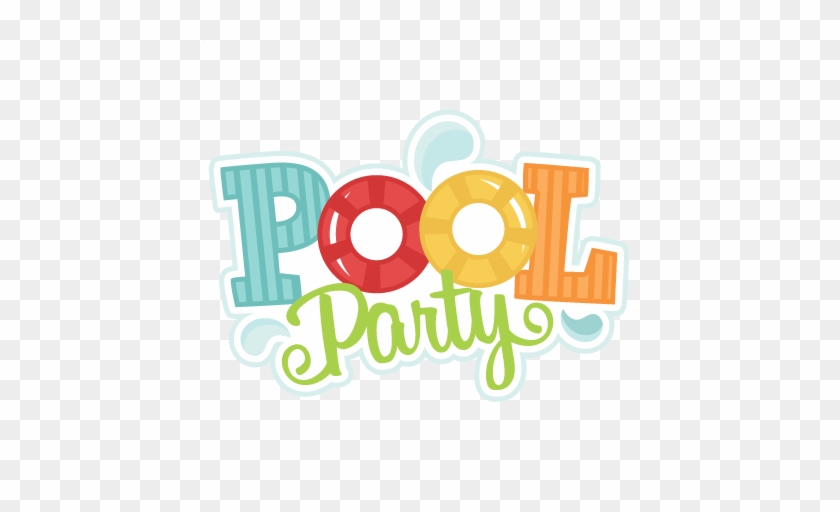 Pool Party Svg Cutting Files Swimming Svg Cut Files - Pool Party Clip Art, ...