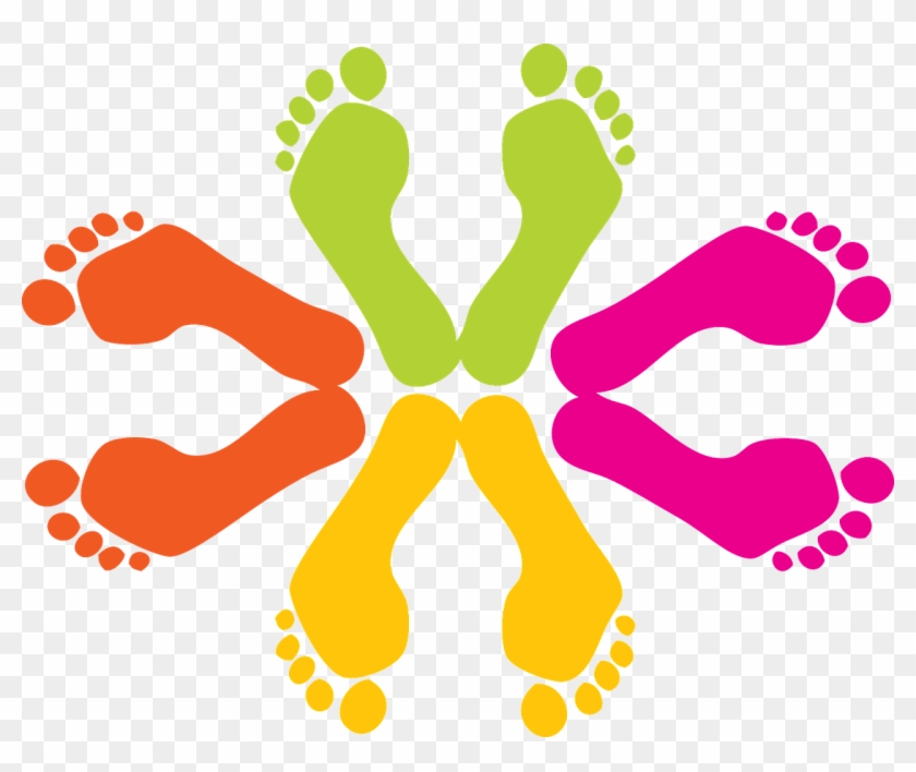 Walking Feet Clipart Footprints Footprint Feet Free - Feet Cartoon #112569