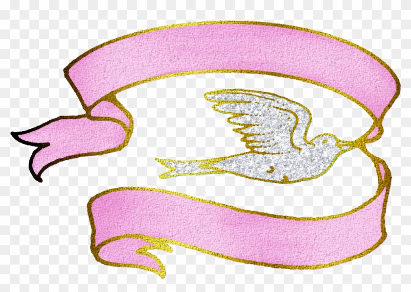Dove With Pink Ribbon Png By Clipartcotttage On Deviantart - Cancer Awareness #112636