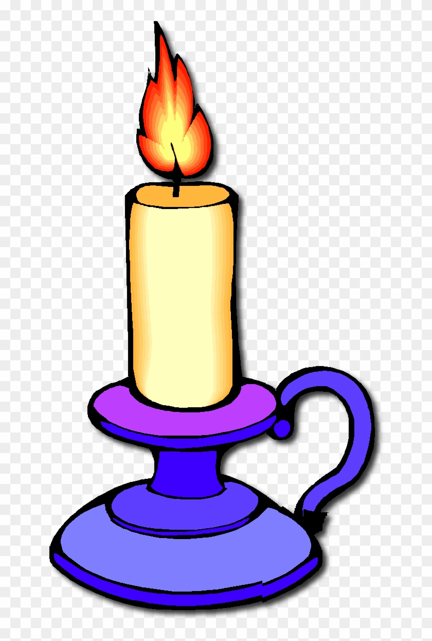 Clipart Of A Candle #112672