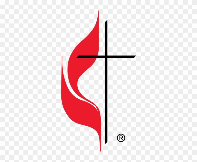 Who Are We And What Do We Say With Our Cross And Flame - United Methodist Logo #112683