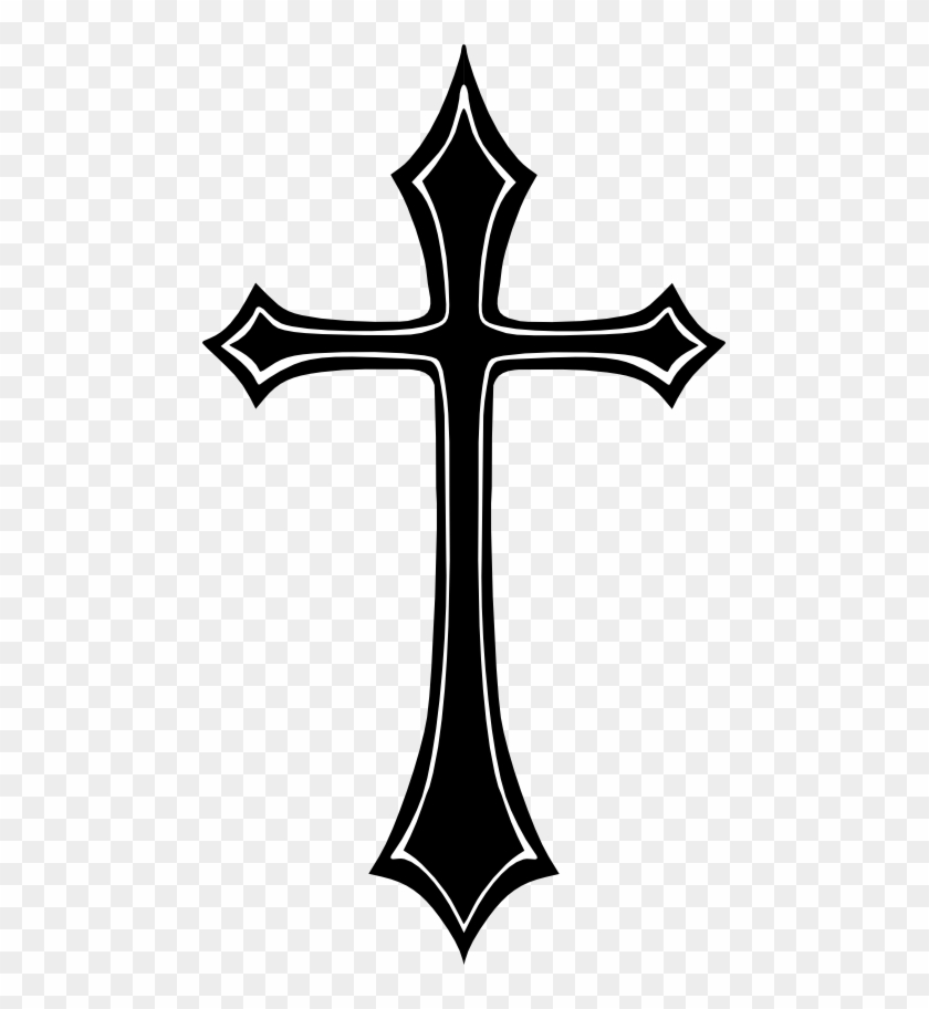 Gothic Cross By Vashkranfeld - Gothic Cross Png #112869