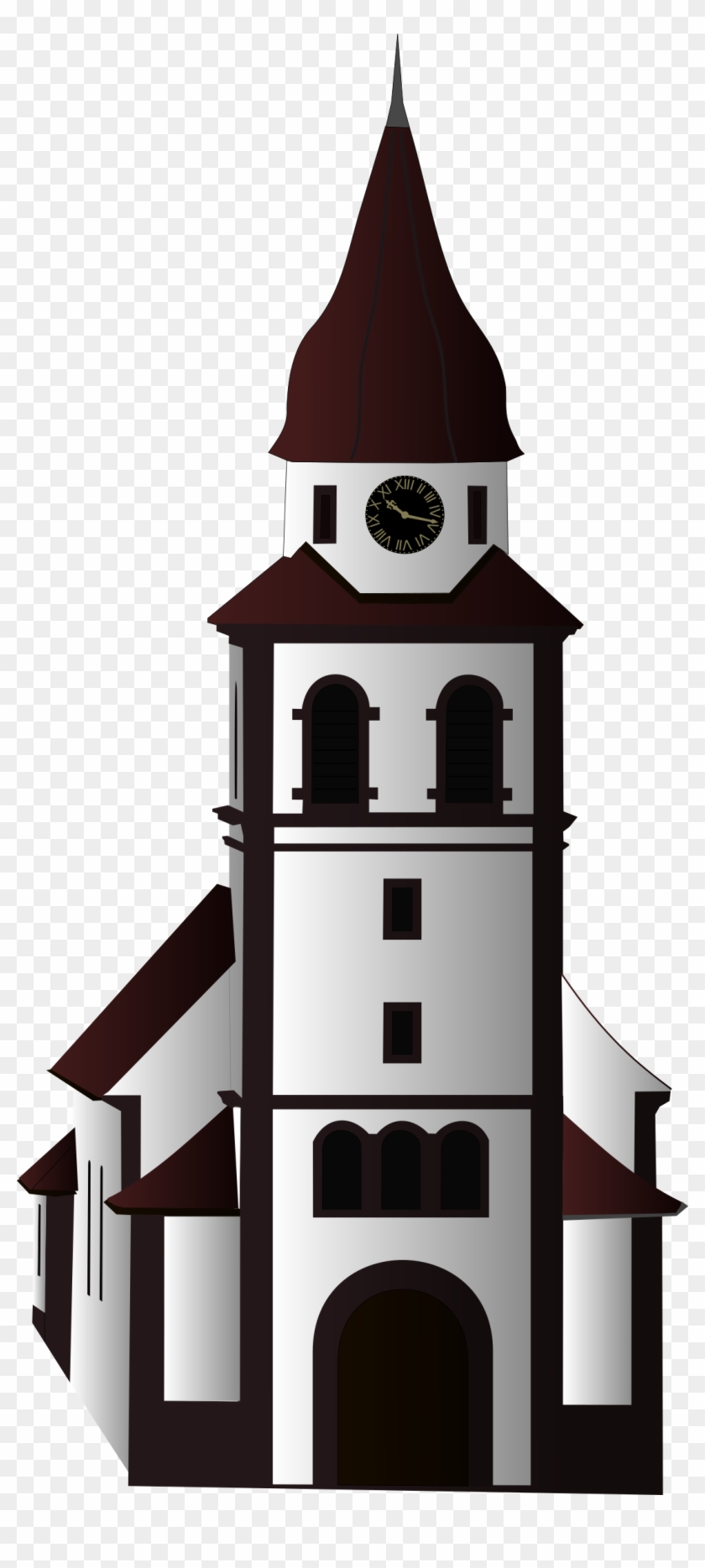 Big Image - Small Church Clip Art #113216
