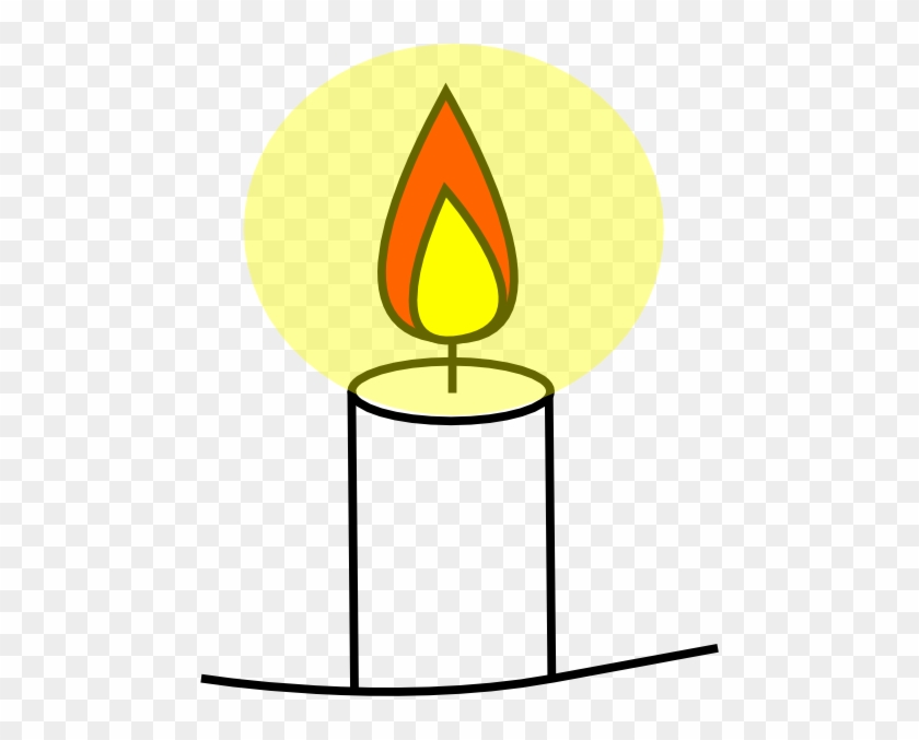 Religious Clipart Candle - Clip Art Candle #113279