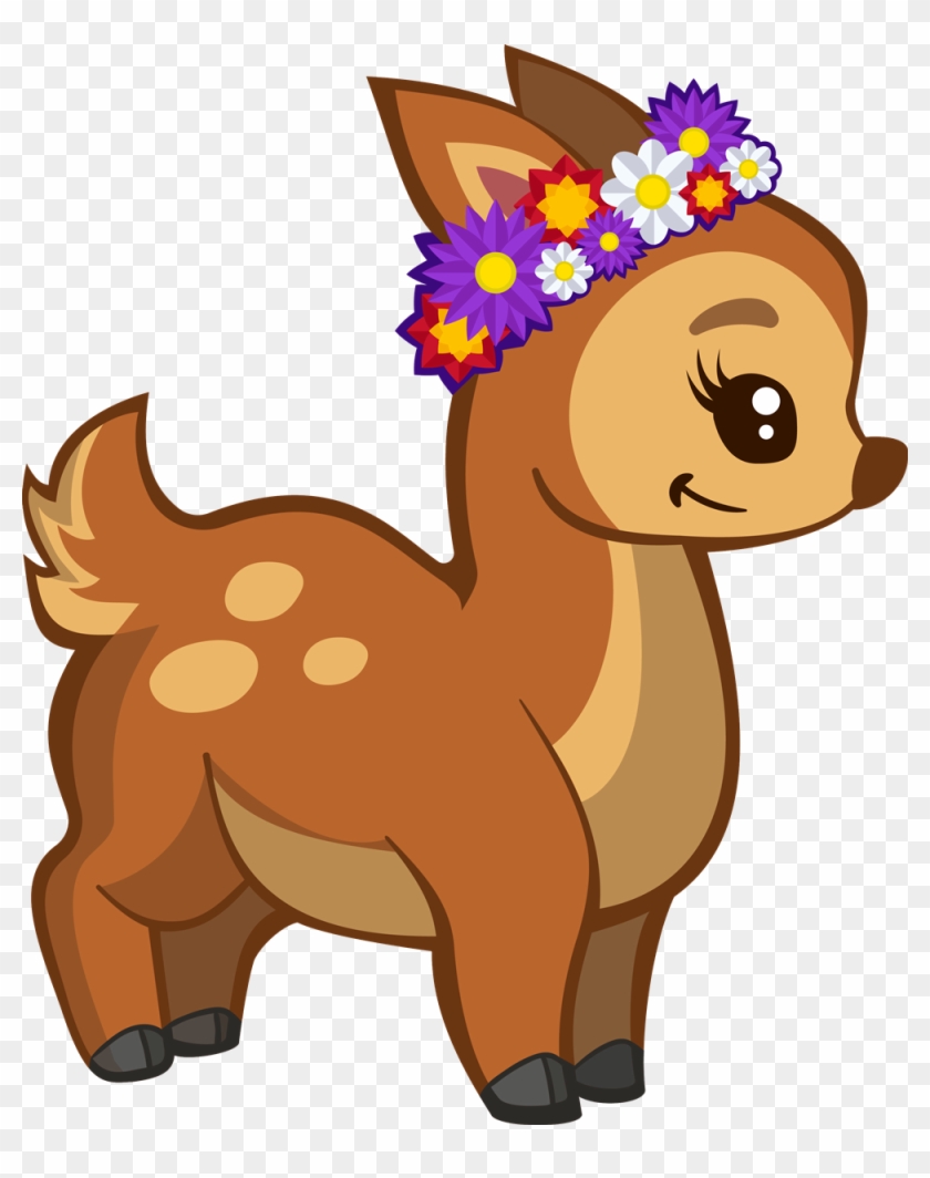 Female Deer Clipart #113594