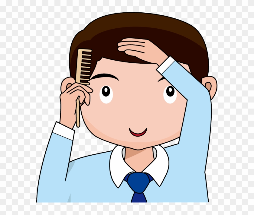 Boy Comb Hair Clipart - Comb Hair Clip Art #113723