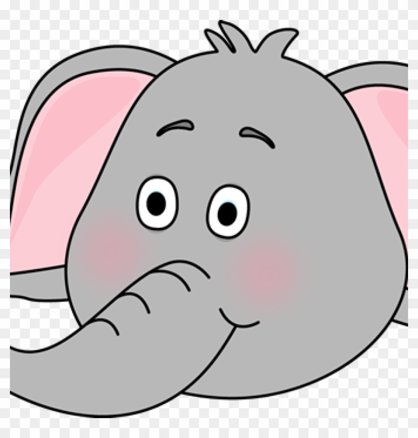 Elephant Face Clipart Elephant Face Clip Art Elephant - Elephant Picture For Preschool #113922