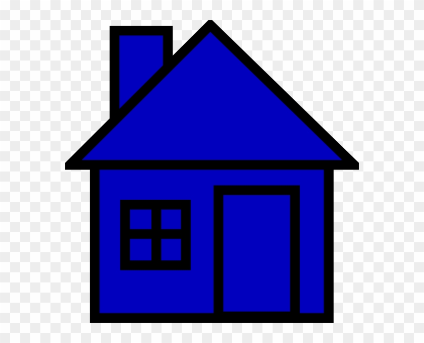 Blue House Clip Art - Blue House Clip Art #113959