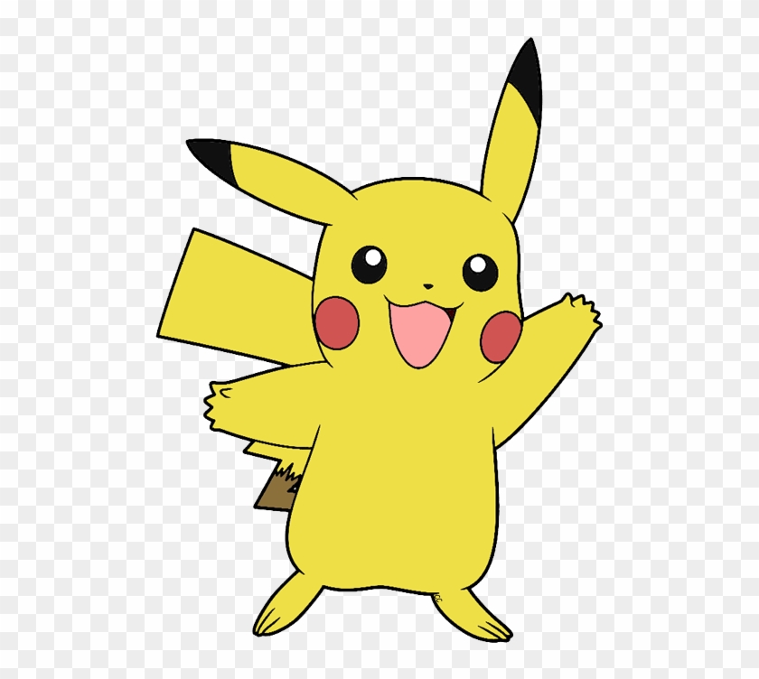 The Following Images Were Colored And Clipped By Cartoon - Pikachu Clip Art #114084