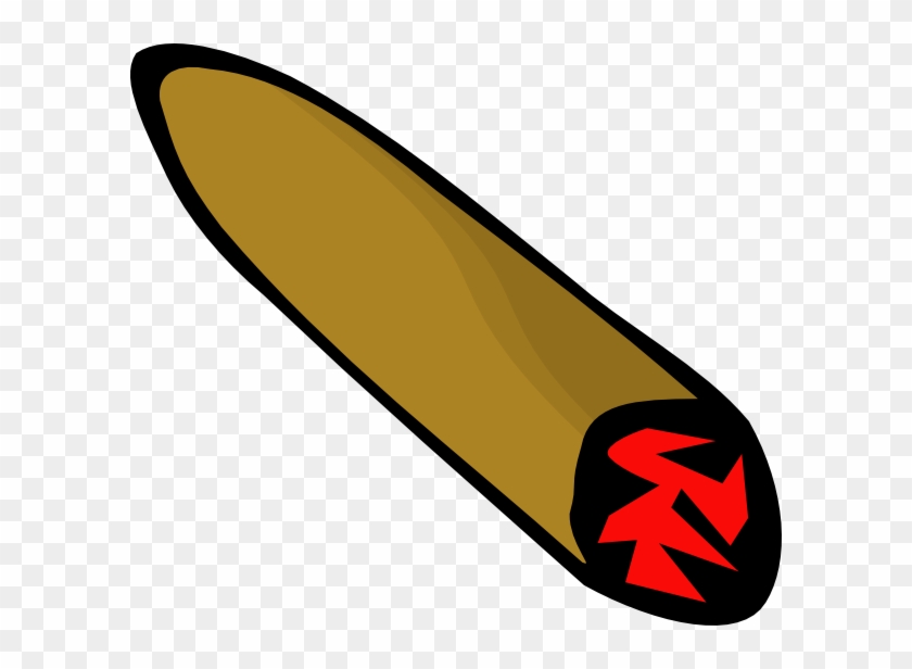 Long Cigar Clip Art - Cigar Clipart #114107