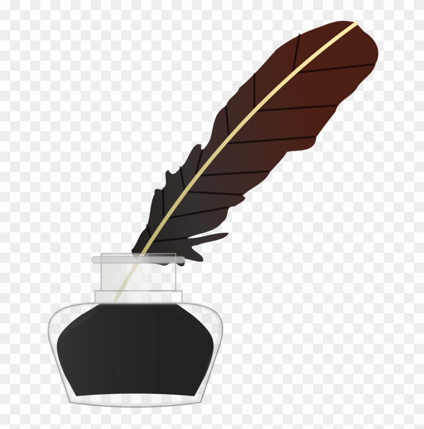 Well Clip Art Download - Feather Ink Pen Png #114210