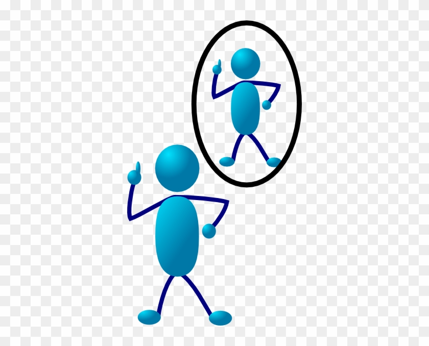 Reflections Clipart - Stick People Clip Art #114461.