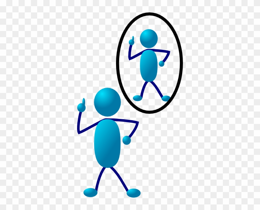 Reflections Clipart - Stick People Clip Art #114461