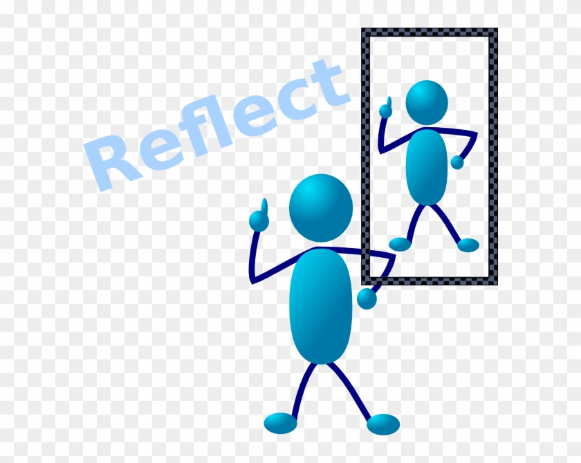 Reflections Clipart - Stick People Clip Art #114487