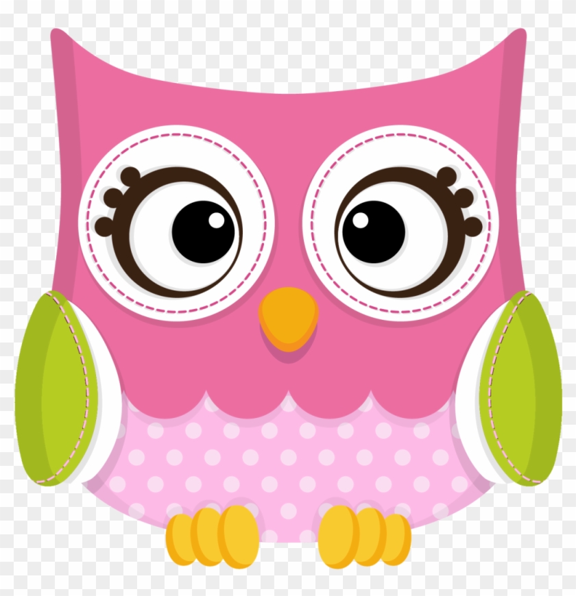 P's School Mascot Is The Owl - Girl Owl Clip Art #114515