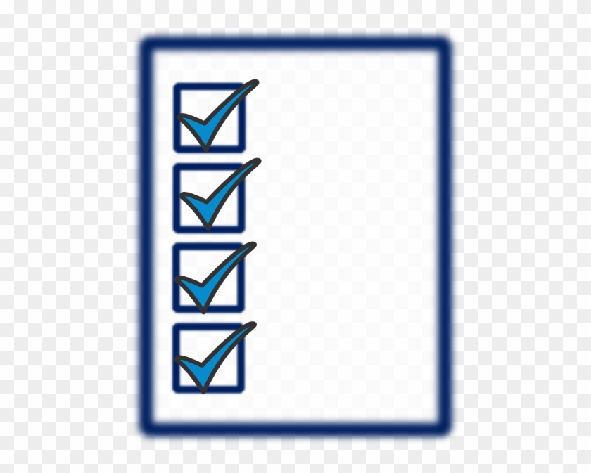 Checklist Clip Art Png #114582