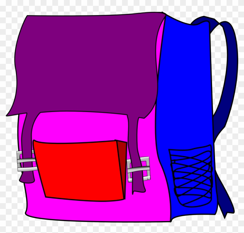 Education, Open, Cartoon, Bags, Books, Book - Bag Clipart #114697