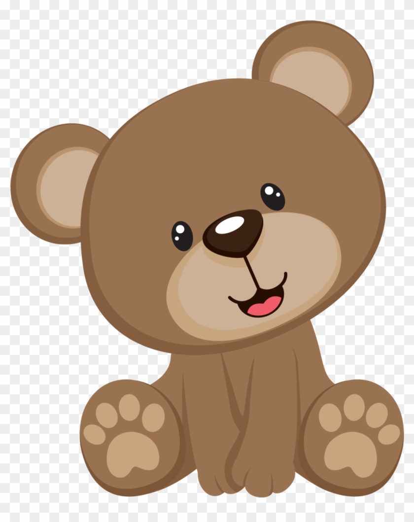 Tubes Ursinhos Baby Shower Babies, Bears And Teddy - Teddy Bear Clipart Png #114709