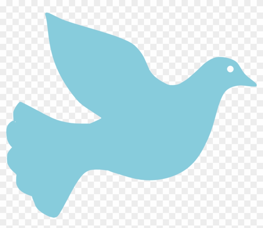 Dove Clip Art Png - Blue Dove #115174