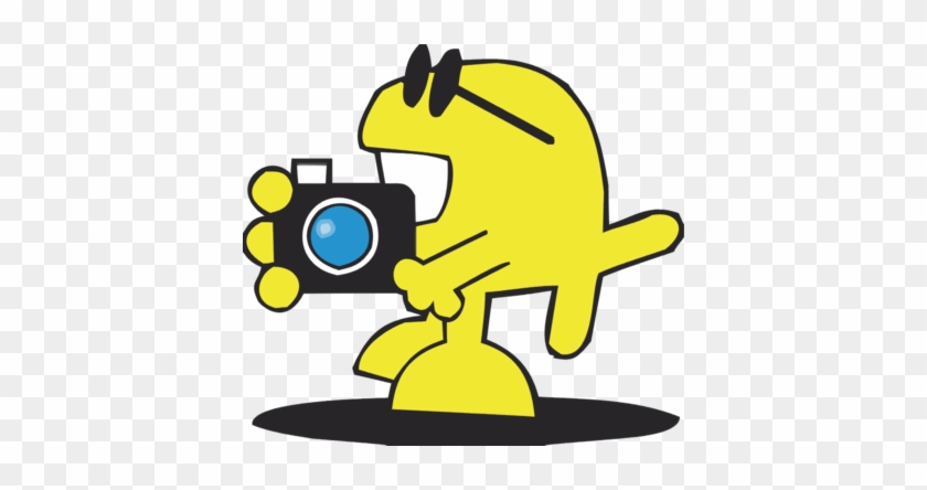 Christian Fish With Camera - Clip Art #115273