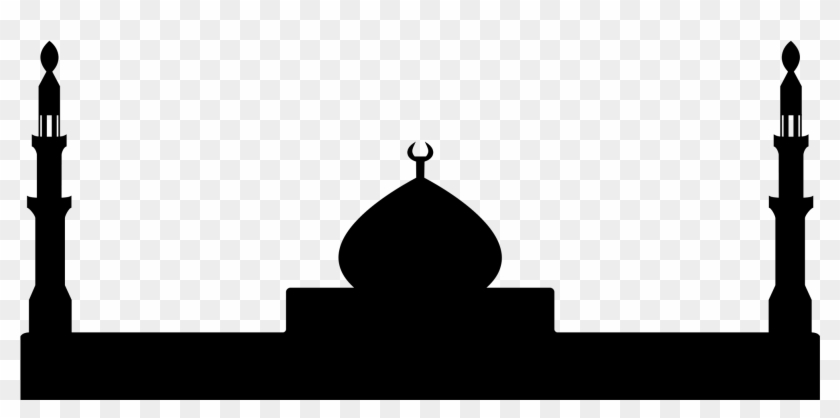 Church Silhouette Clip Art - Mosque Vector #115333