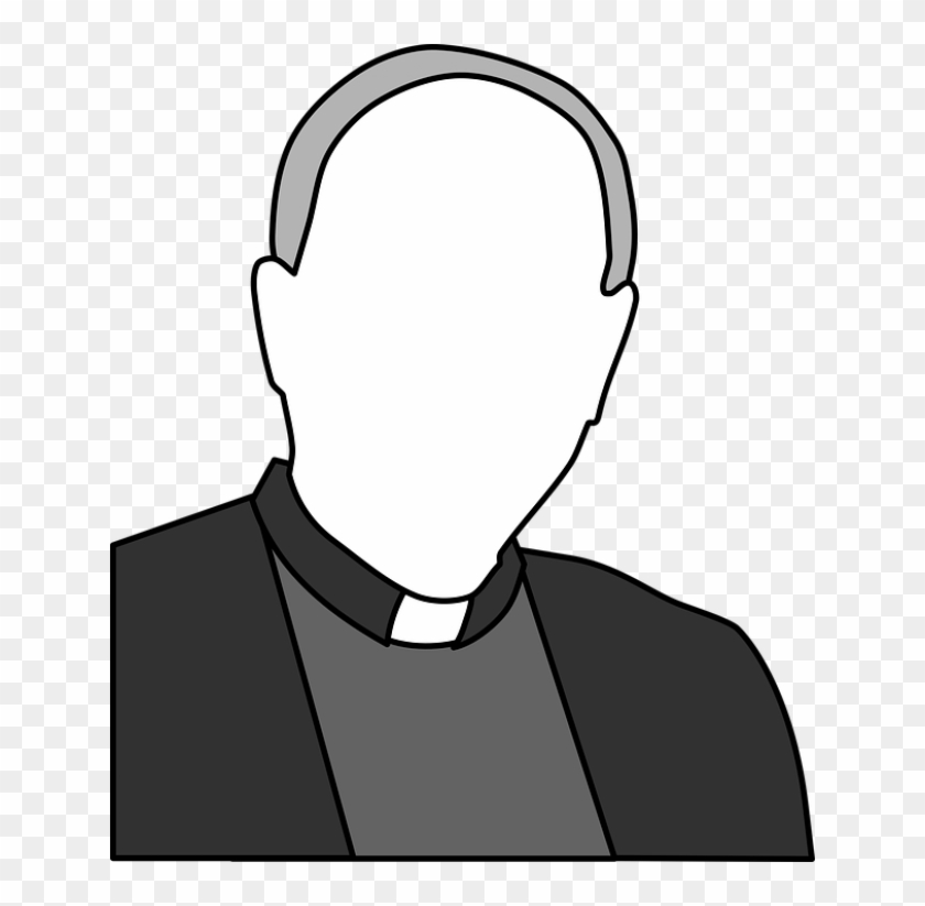 Priest Church Man Christian Religion Clergy - Priest Clip Art #115440