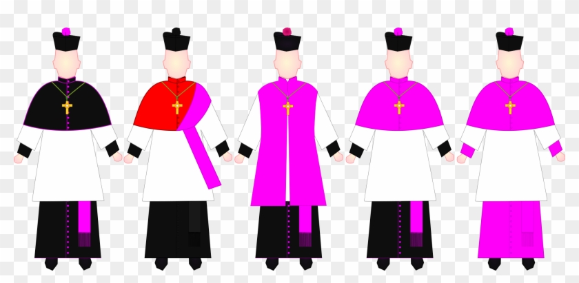 File - Canons - Choir Dresses - Svg - Shoulder Cape For Priest #115567
