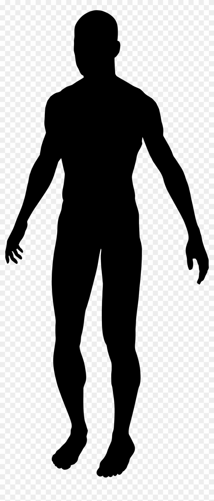 Clipart - Male Silhouette #115619