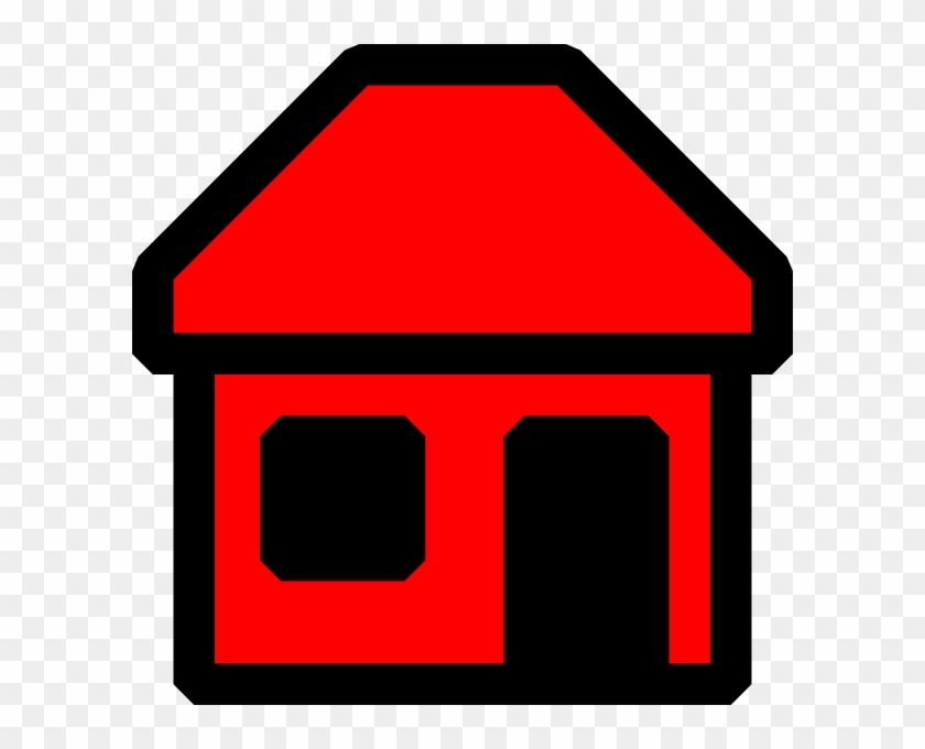 Red House Clip Art - Red House Cartoon #115687