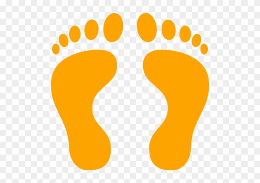 Human Footprint Clipart - Black Footprints #115724