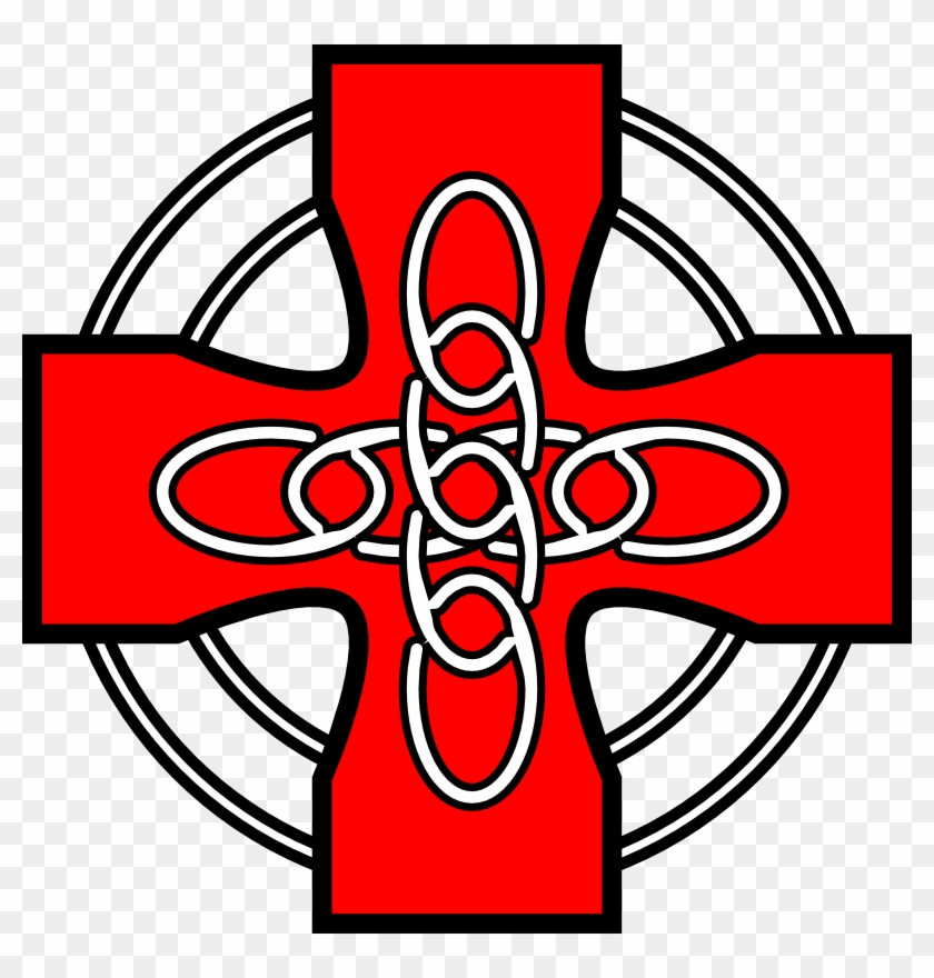 Simple Celtic Cross Clip Art - Celtic Cross #115851