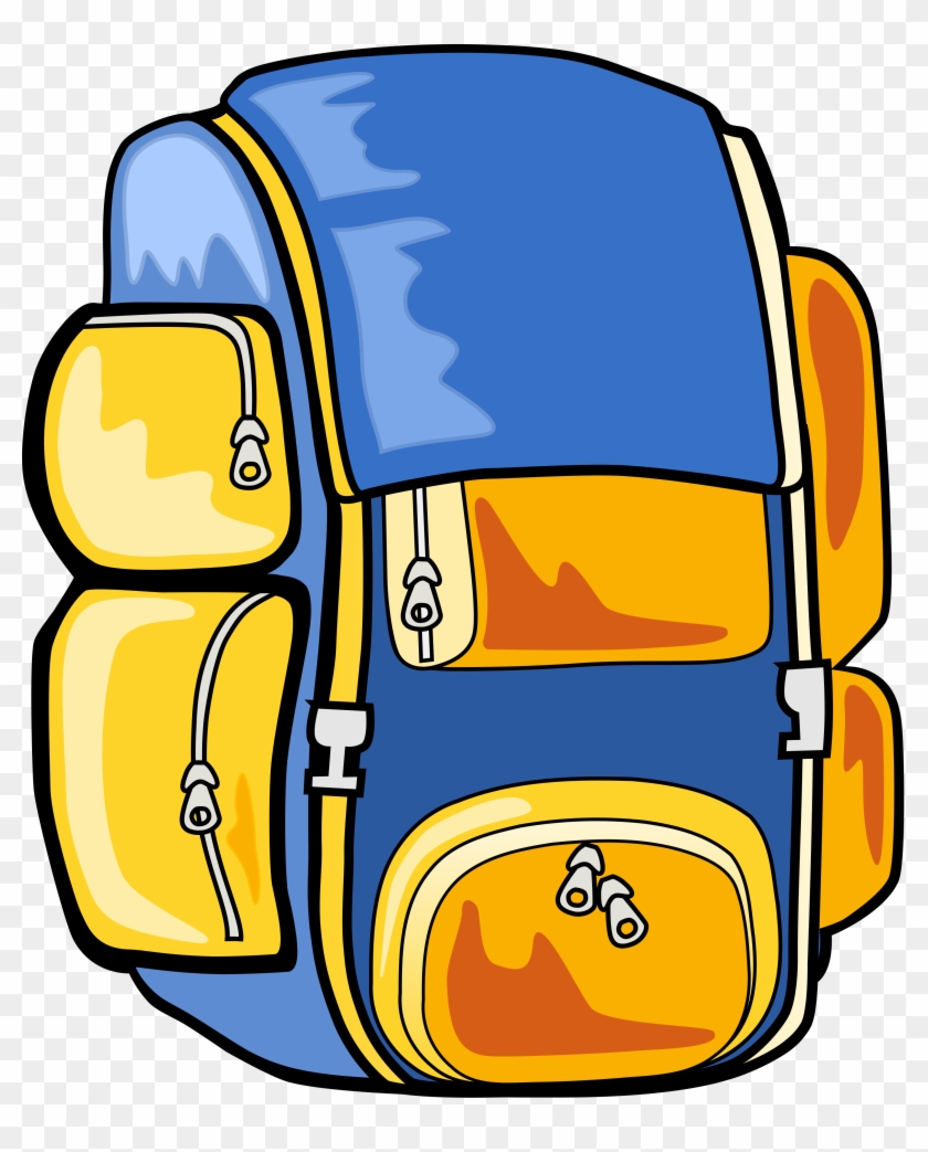 Hiking Backpack Clipart - Backpack Clip Art #116121