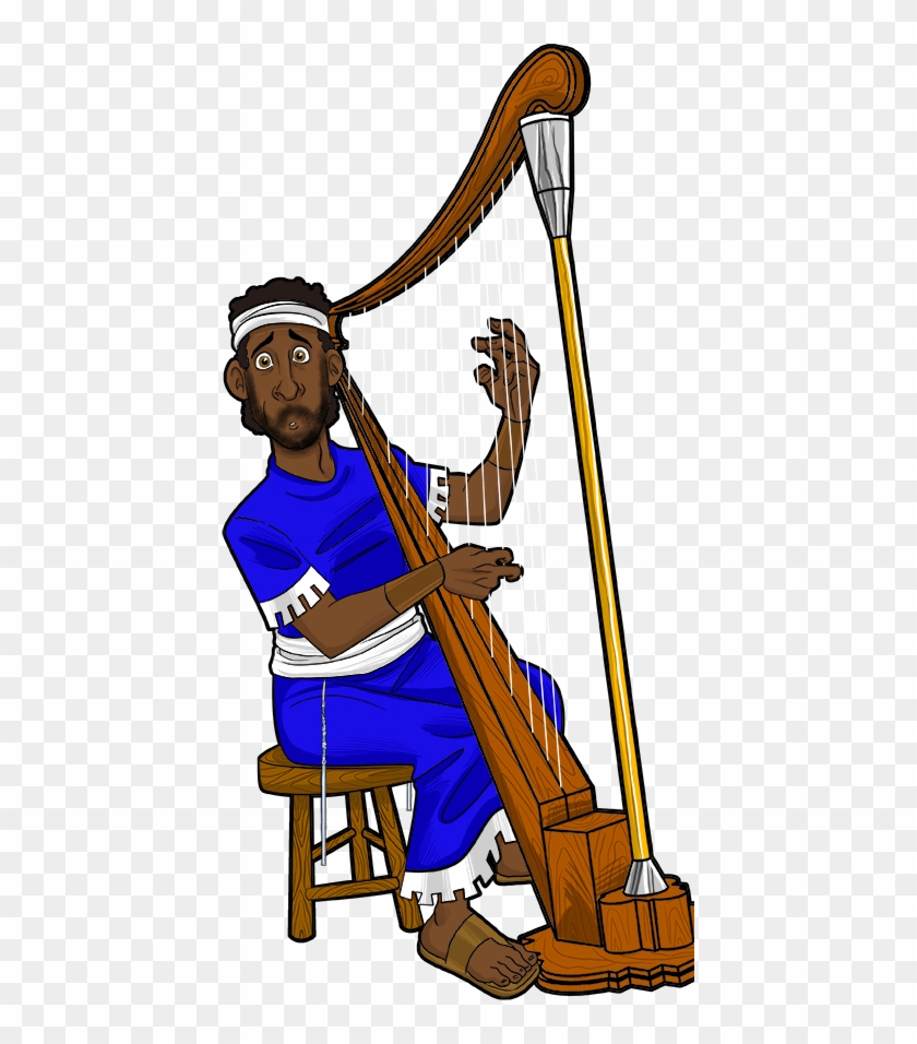 David Plays His Harp For King Saul - David #116201