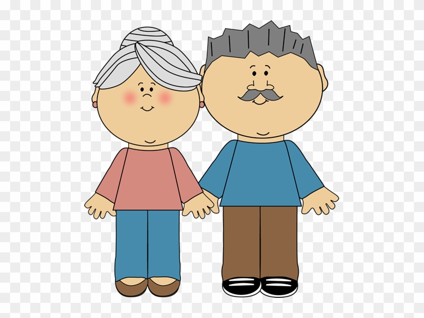 Family Old Couples Grandparents - Grandma And Grandad Clipart #116243