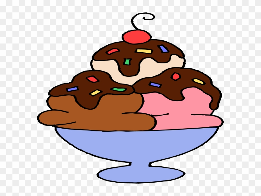 Bring Siblings, Grandparents, Perspective Families - Clip Art Ice Cream Sundae #116285