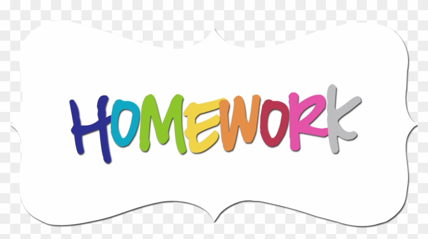 homework word clipart