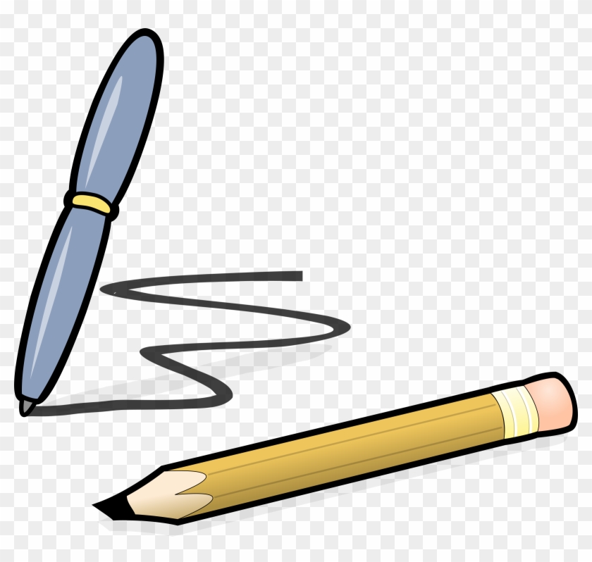 Pen Writing Clipart - Pen And Pencil Clipart #116479