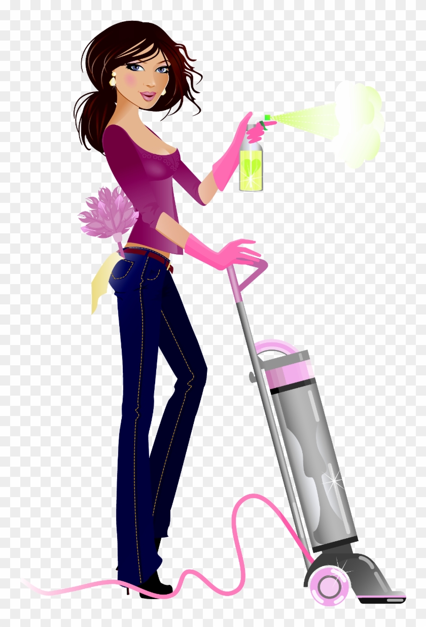 Cleaning Clip Art Images Free - House Cleaning Services Lady #116567