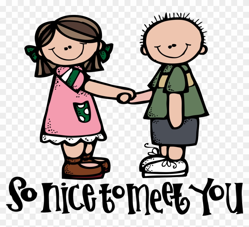 Clipart Meeting People - Nice To Meet You #116697