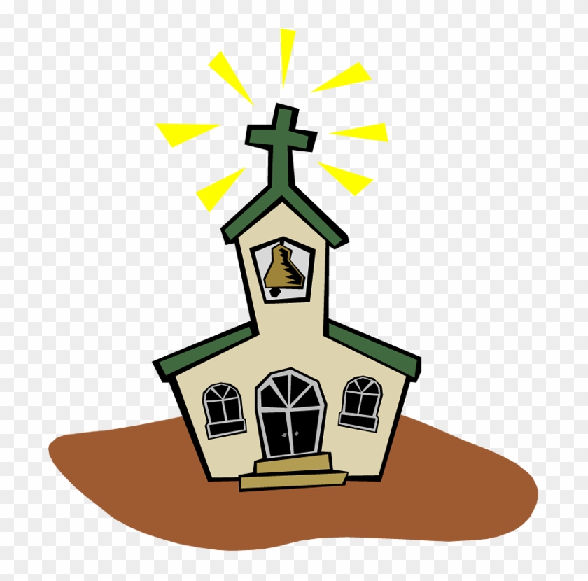 Clipart Of Church, Going And Come - Church Clipart Png #116753