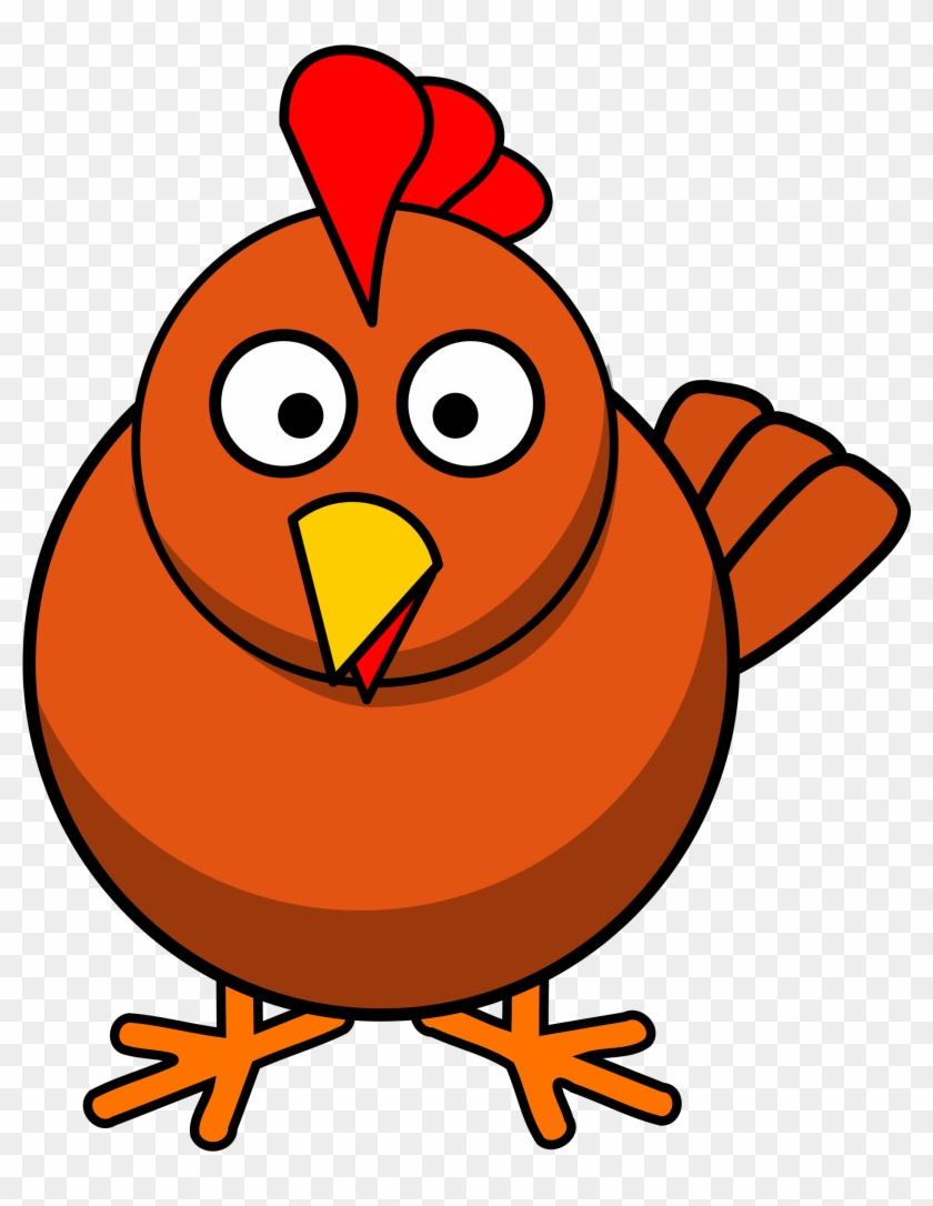 Clipart - Chicken Cartoon #116903