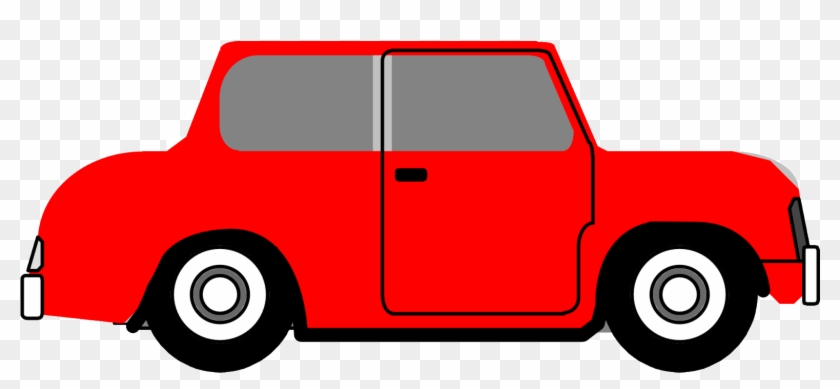 Clipart Voiture - Man In A Car Sees A Door #116938