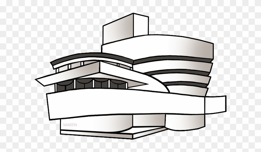 Guggenheim Museum - Museum Of Modern Art Clipart #116974