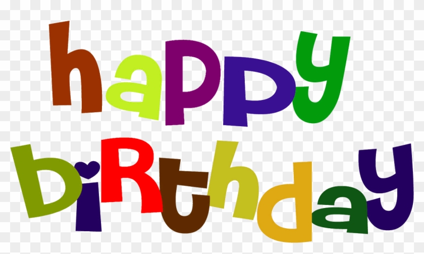 Colorful Happy Birthday Sign Clip Art - Happy Birthday Clip Art #117050