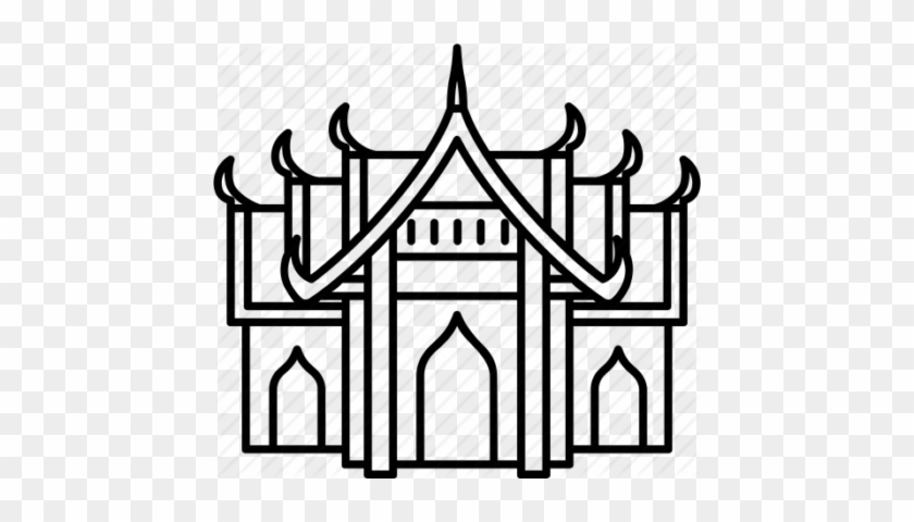 Don't Miss The Most Iconic Temples Of The City - Temple In Thailand Clipart #117274