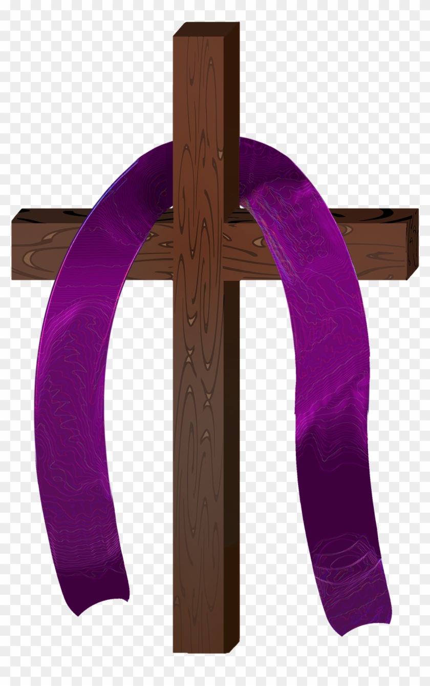 Lent Clipart Cross Christianity Crucifixion Jesus - Transparent Clip Art Cross #117350