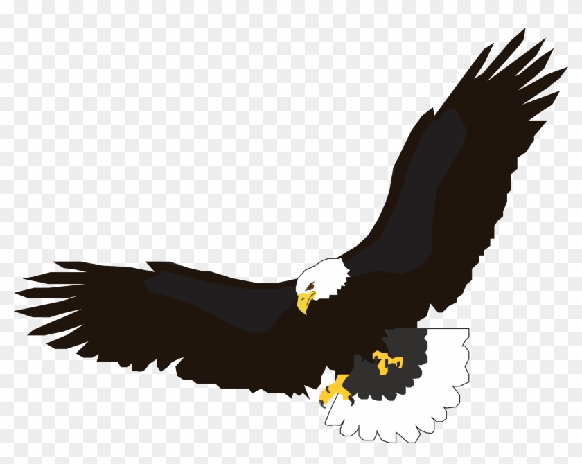 Eagle Birthday Cliparts - Flying Eagle Clip Art #117361