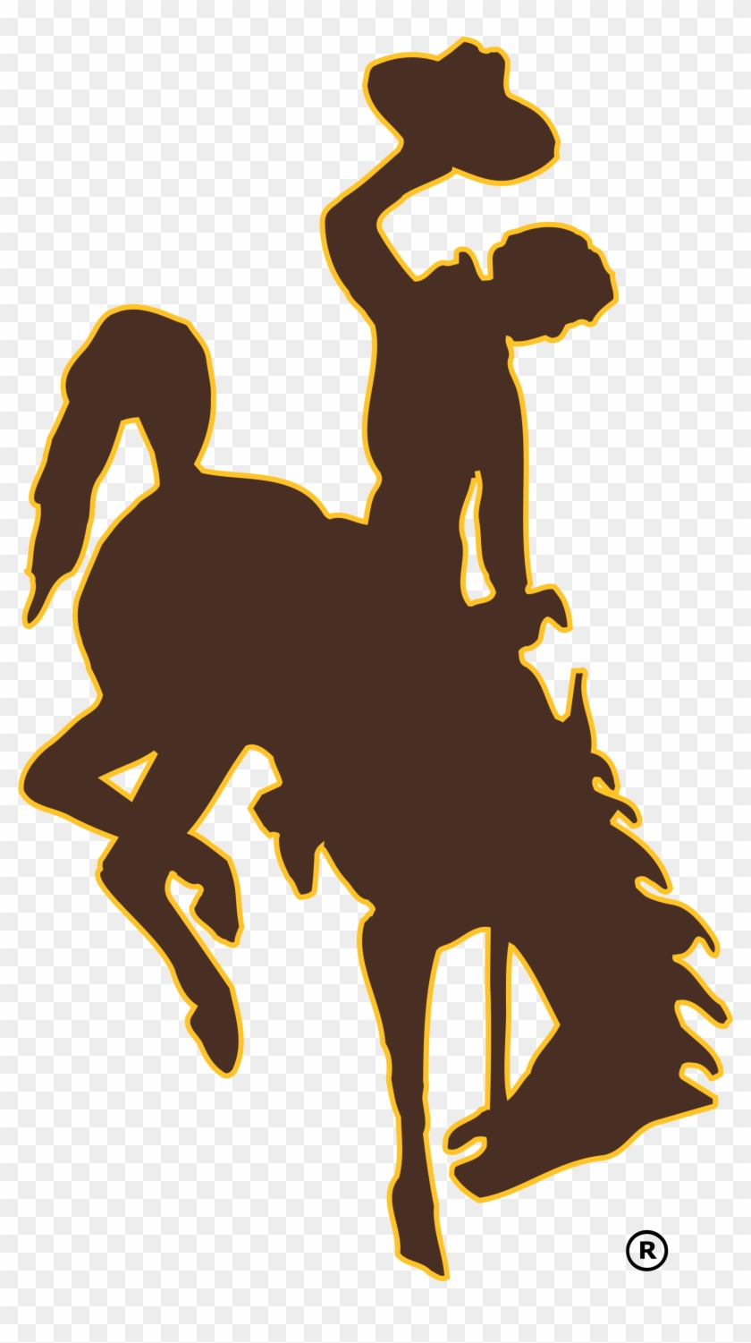 Wyoming Cowboys Football - University Of Wyoming Logo #117464